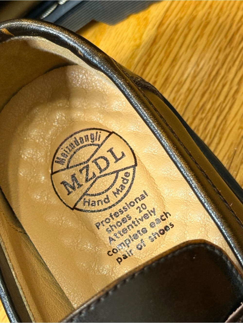 MZDL Meizudongli Handmade Leather Loafers - Picture 5 of 9